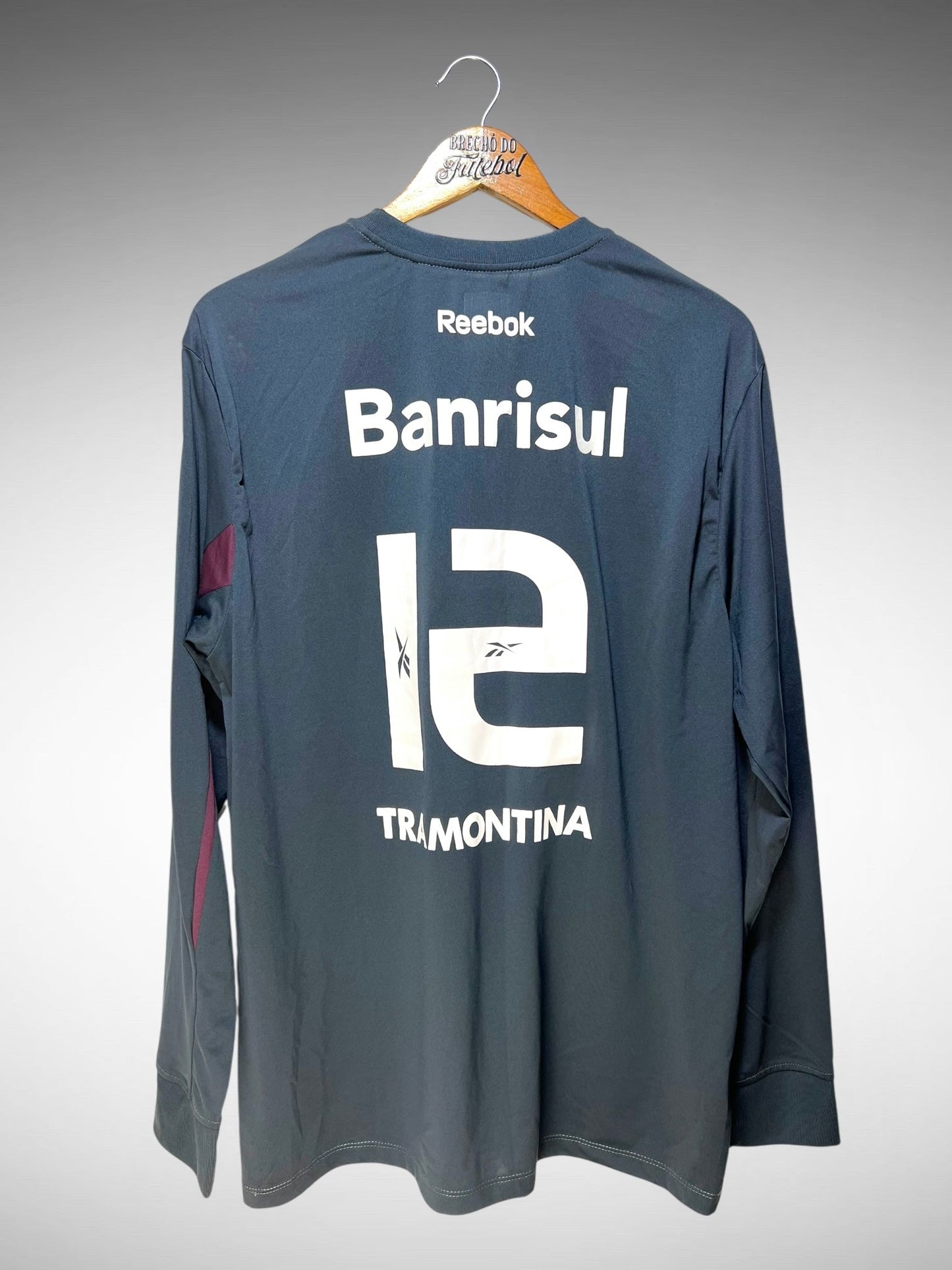 Internacional 2009 Camisa de Goleiro Tam G N 12 Mangas Longas.