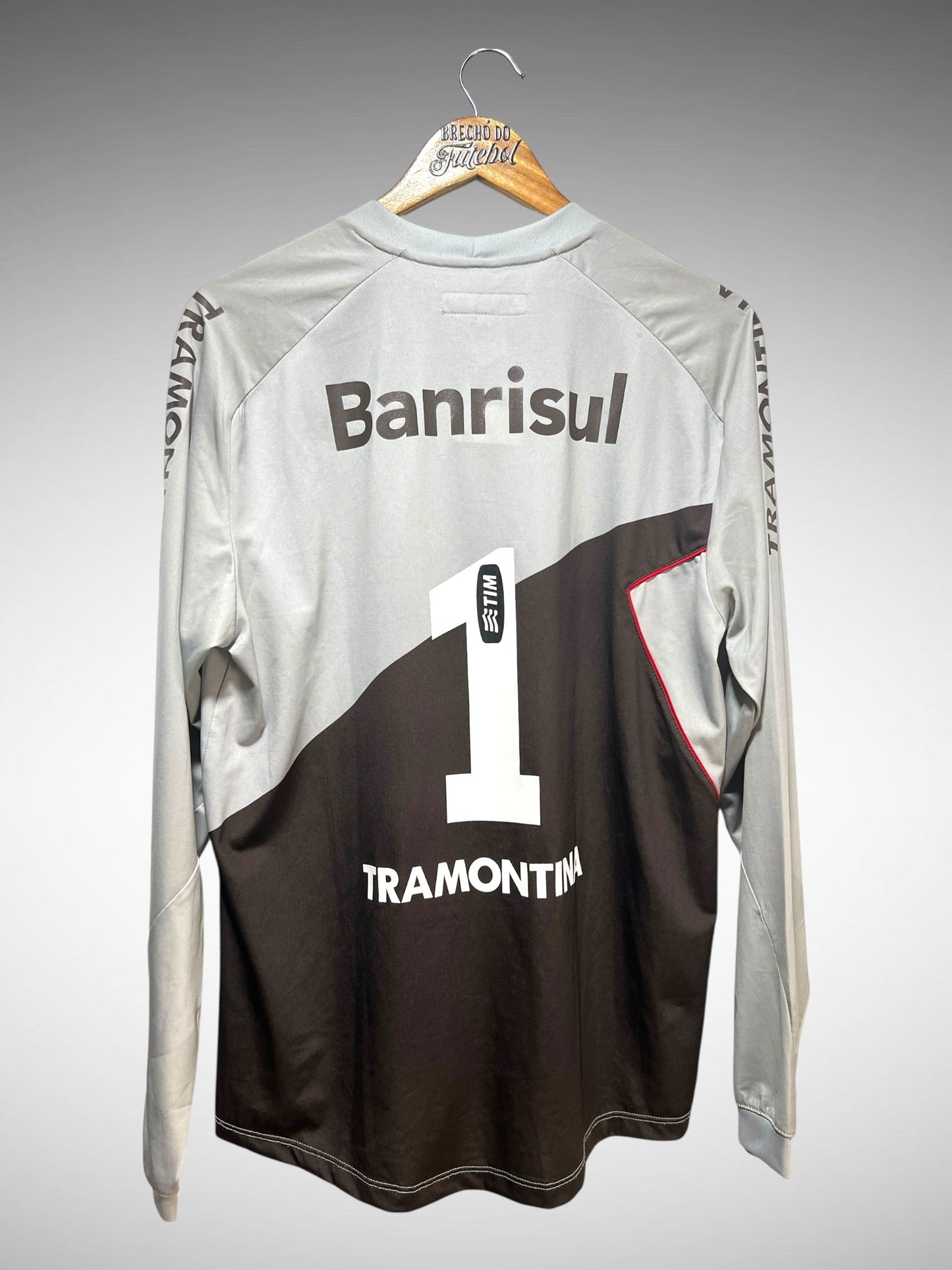 Internacional 2011 Camisa de Goleiro Tam M N 1 Mangas Longas.