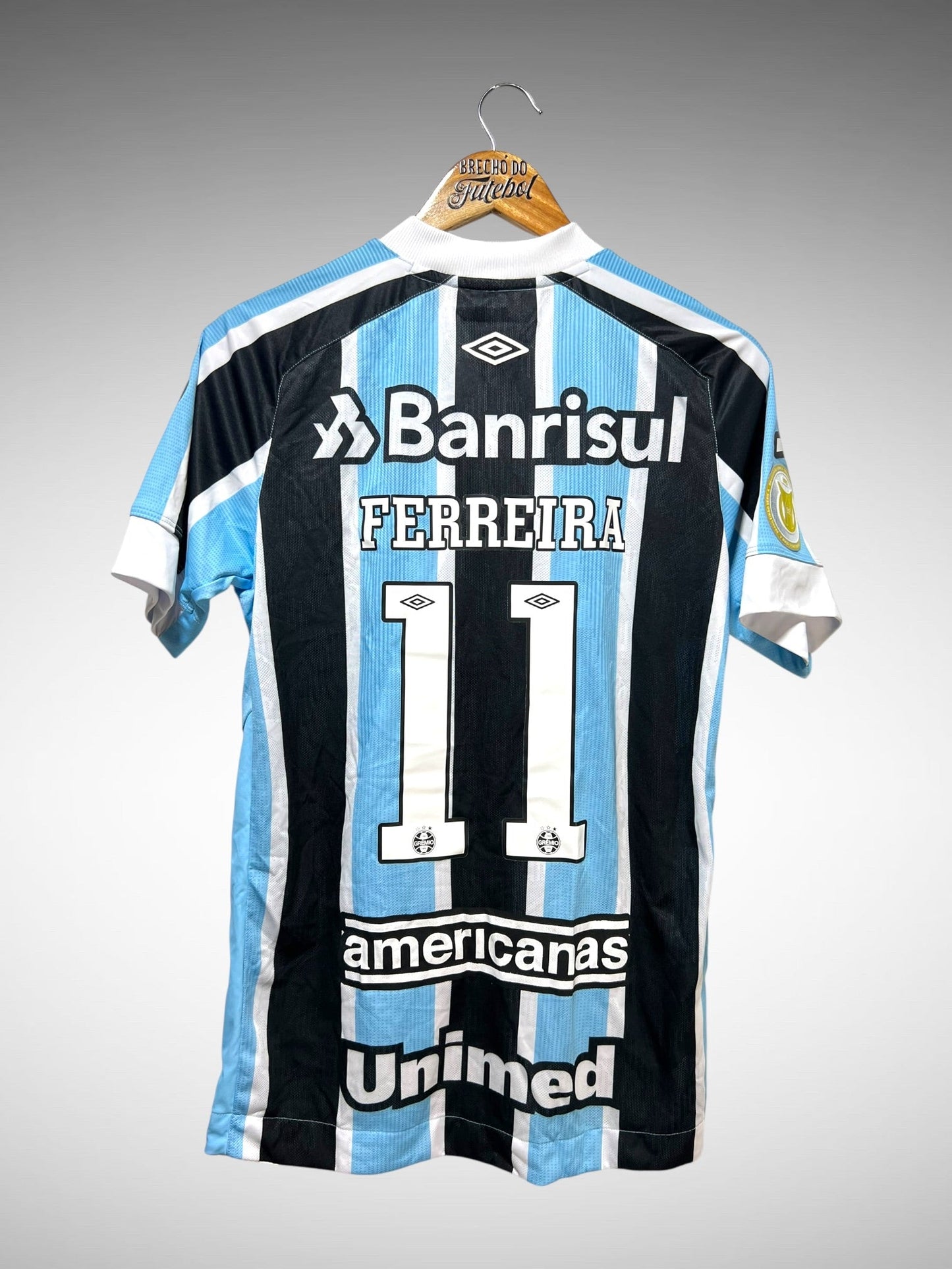 Grêmio 2021 Primeira Camisa Tam P N 11 Ferreira.