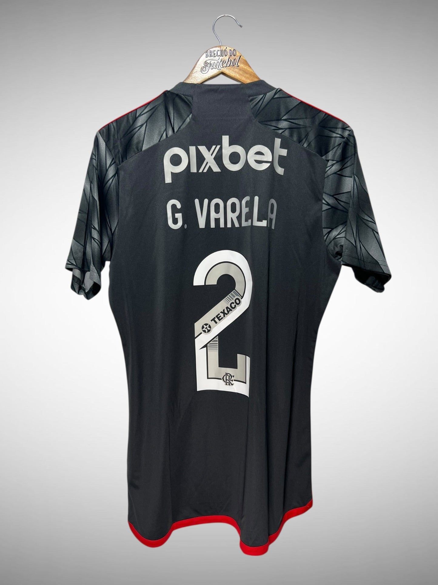 Flamengo 2024 Terceira Camisa Tam M N 2 G. Varela.