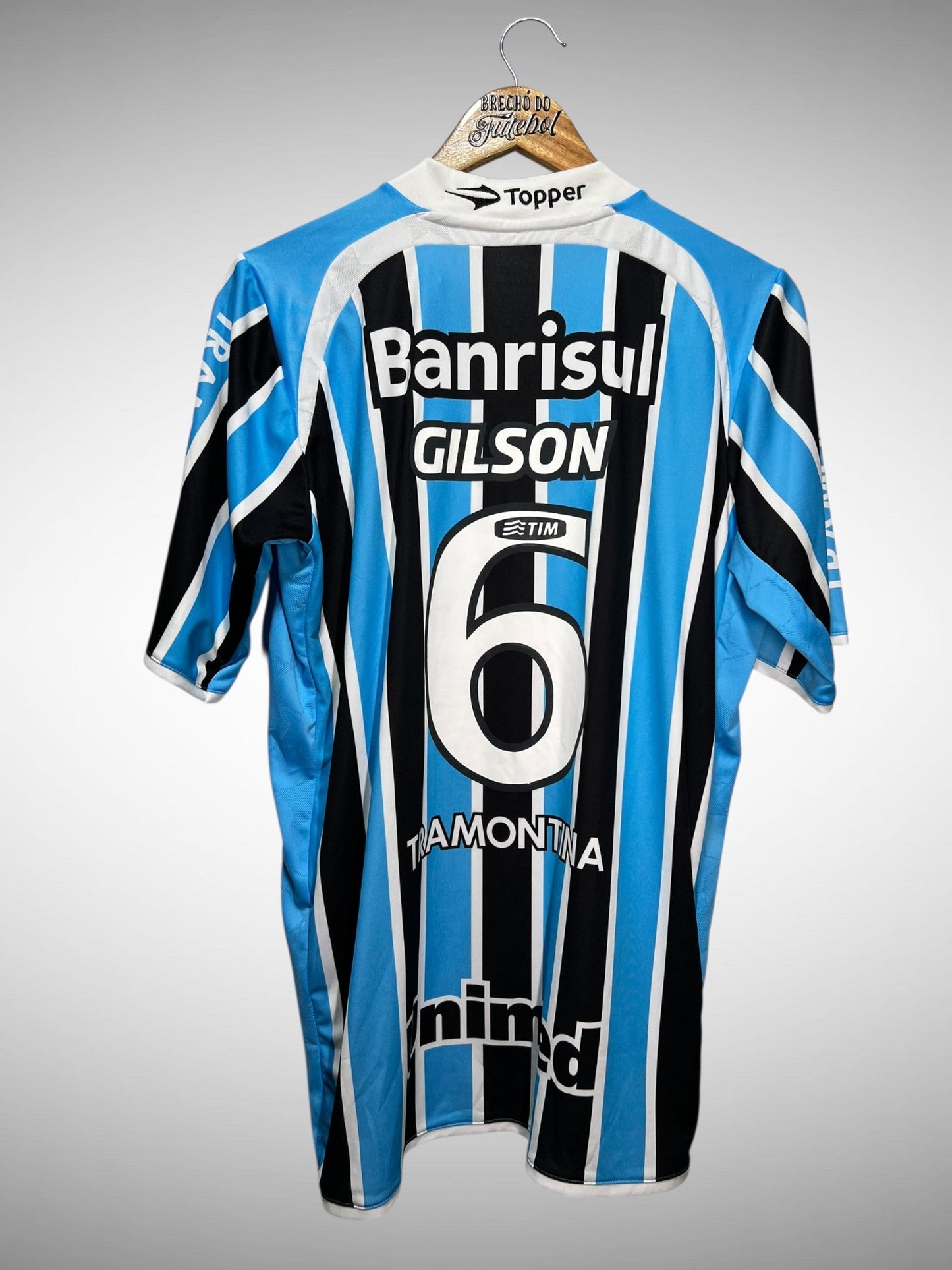 Grêmio 2011 Primeira Camisa Tam G N 6 Gilson.
