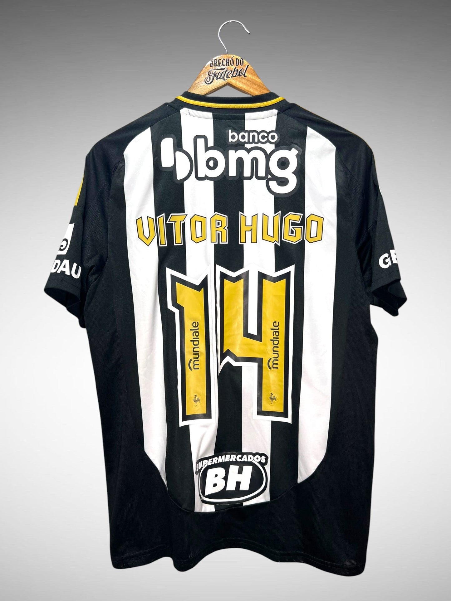Atlético Mineiro 2025 Primeira Camisa Tam M N Vitor Hugo 14.