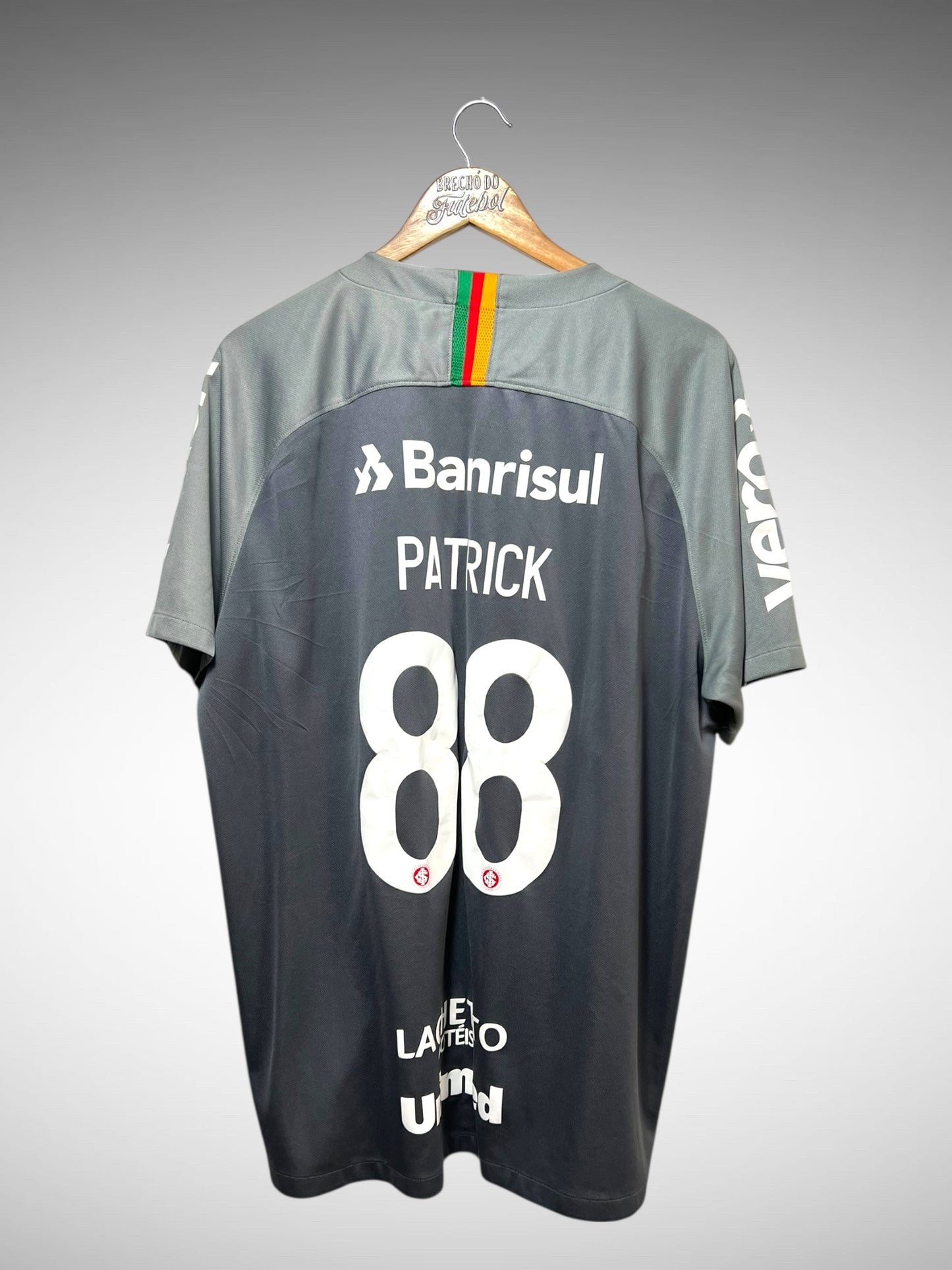 Internacional 2018 Terceira Camisa Tam 3G N 88 Patrick.