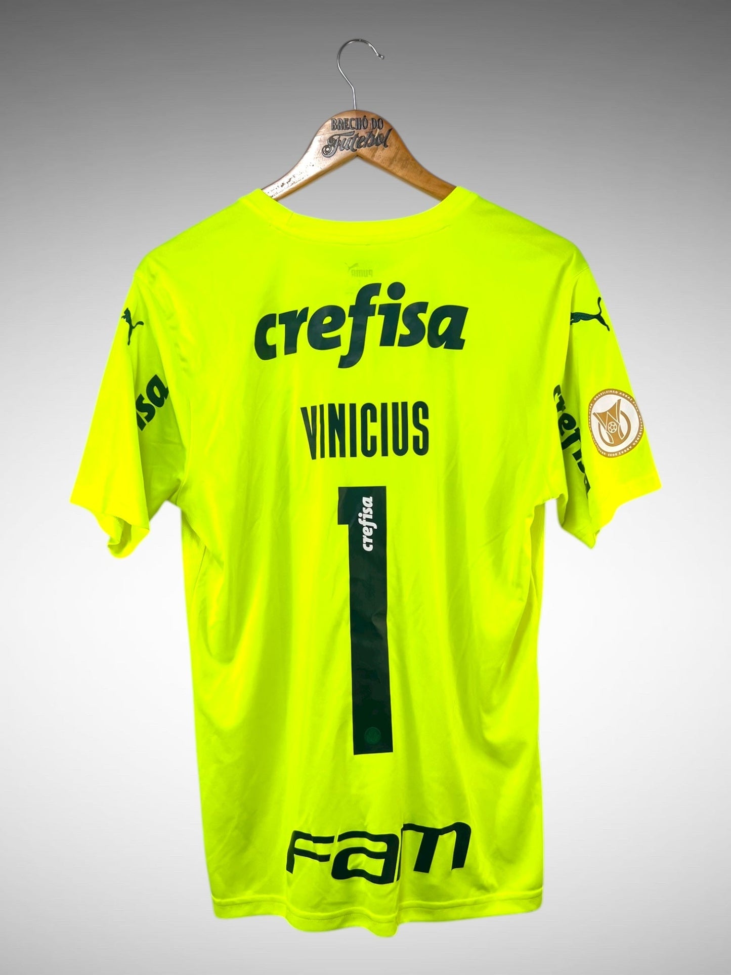 Palmeiras 2022 Camisa de Goleiro Tam G N 1 Vinicius.