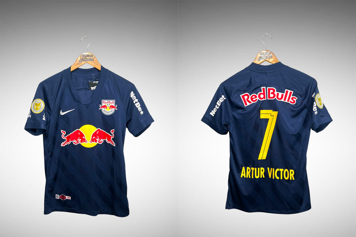 Red Bull Bragantino 2021 Segunda Camisa Tam P Nº7 Artur Victor.