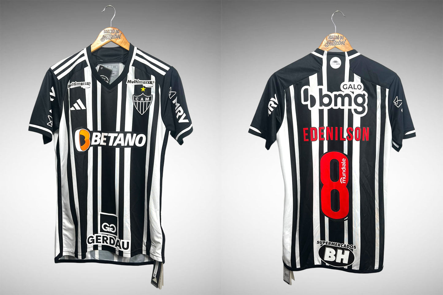 Atlético Mineiro 2023 Primeira CamisaTam P Nº8 Edenilson.