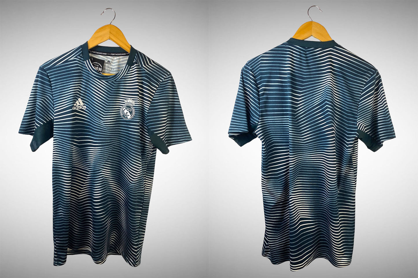 Real Madrid 2018 Camisa de Aquecimento Tam P.
