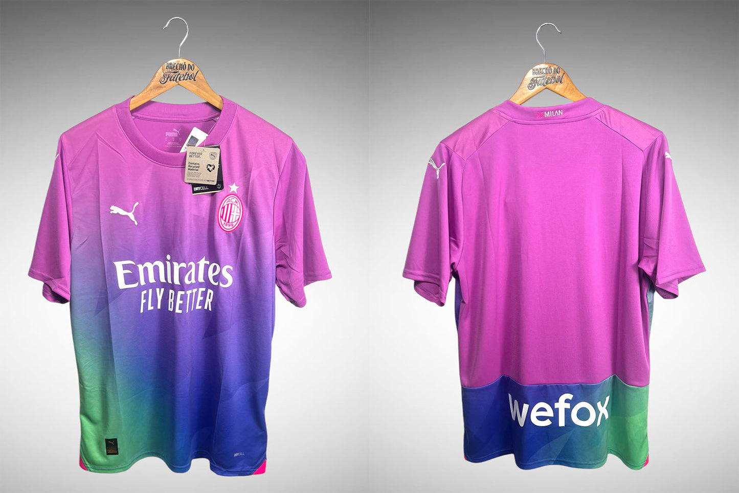 Milan 2023 Terceira Camisa Tam G.