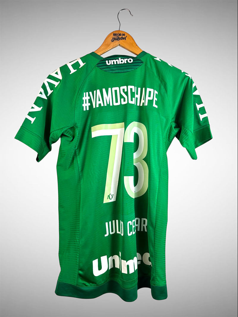 Chapecoense 2017 Primeira Camisa Tam P Nº 73 Julio Cesar.