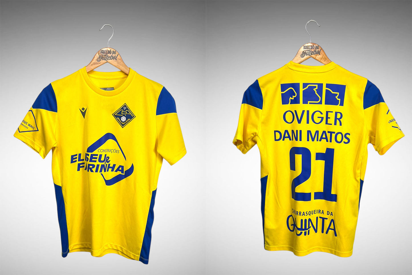 Desportivo de Alcains Primeira Camisa Tam P Nº21 Dani Matos.