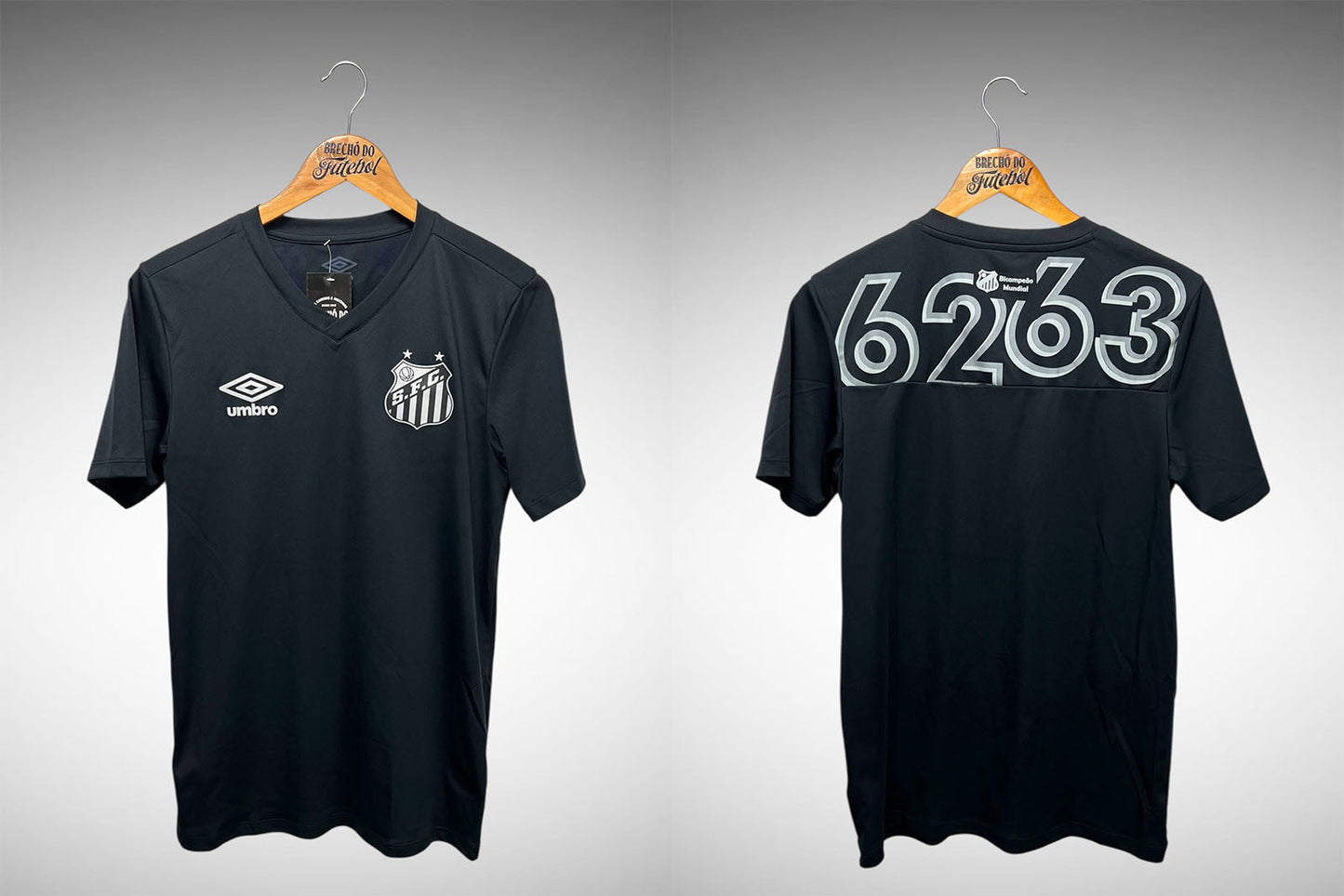 Santos 2021 Camisa Black Pack Tam P