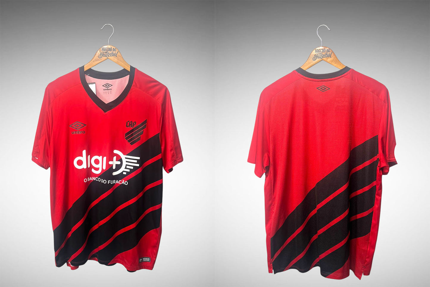 Athlético Paranaense 2023 Primeira Camisa Tam GG.