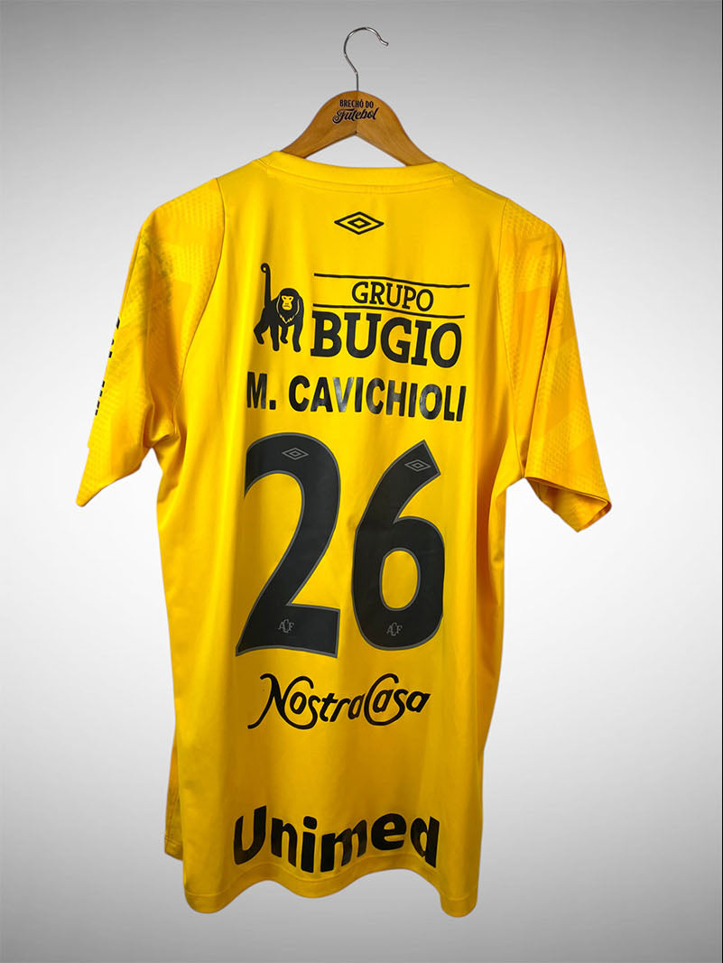 Chapecoense 2024 Camisa de Goleiro Tam GG N 26 M. Cavichioli.