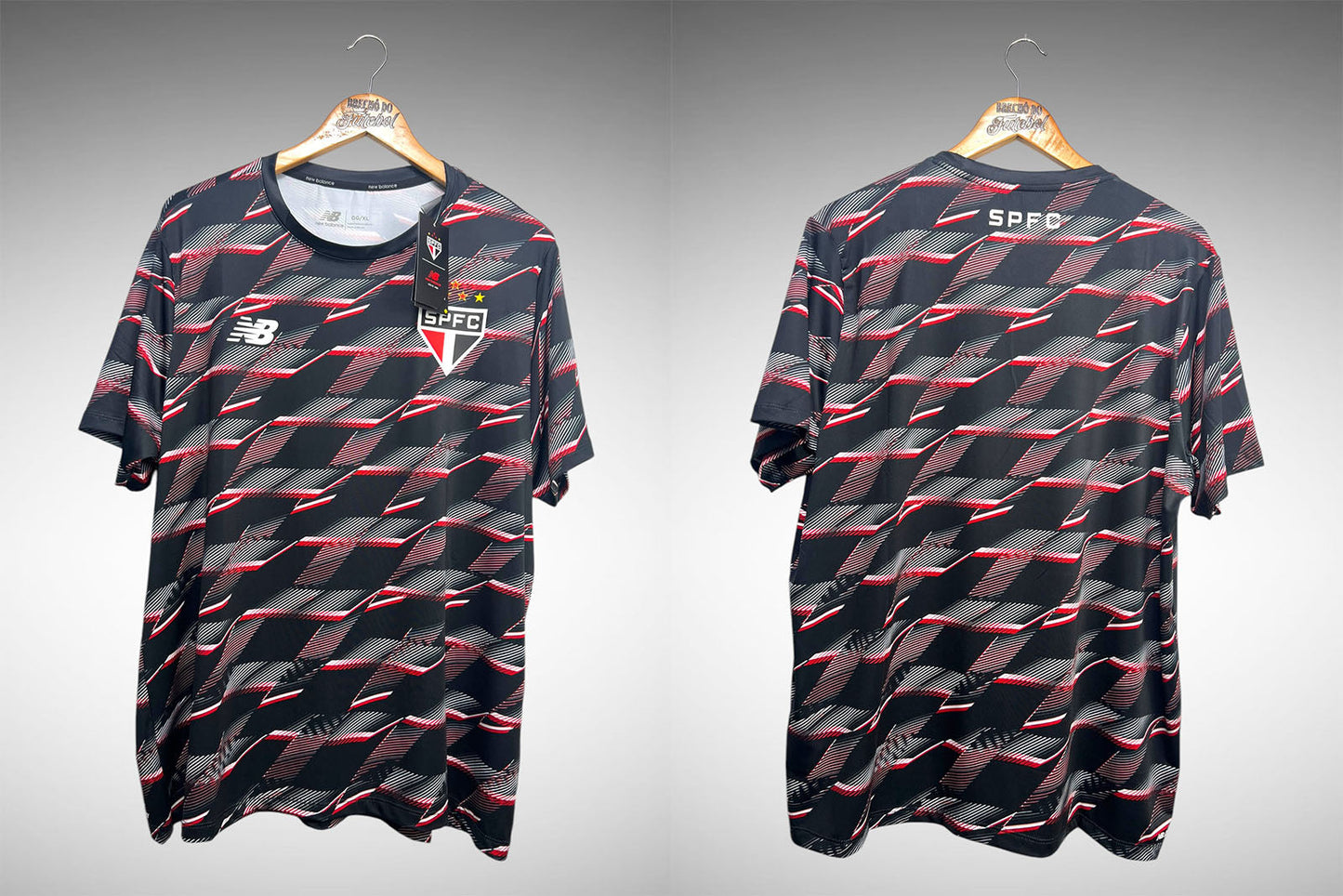 São Paulo 2024 Camisa Pré Jogo Tam GG.