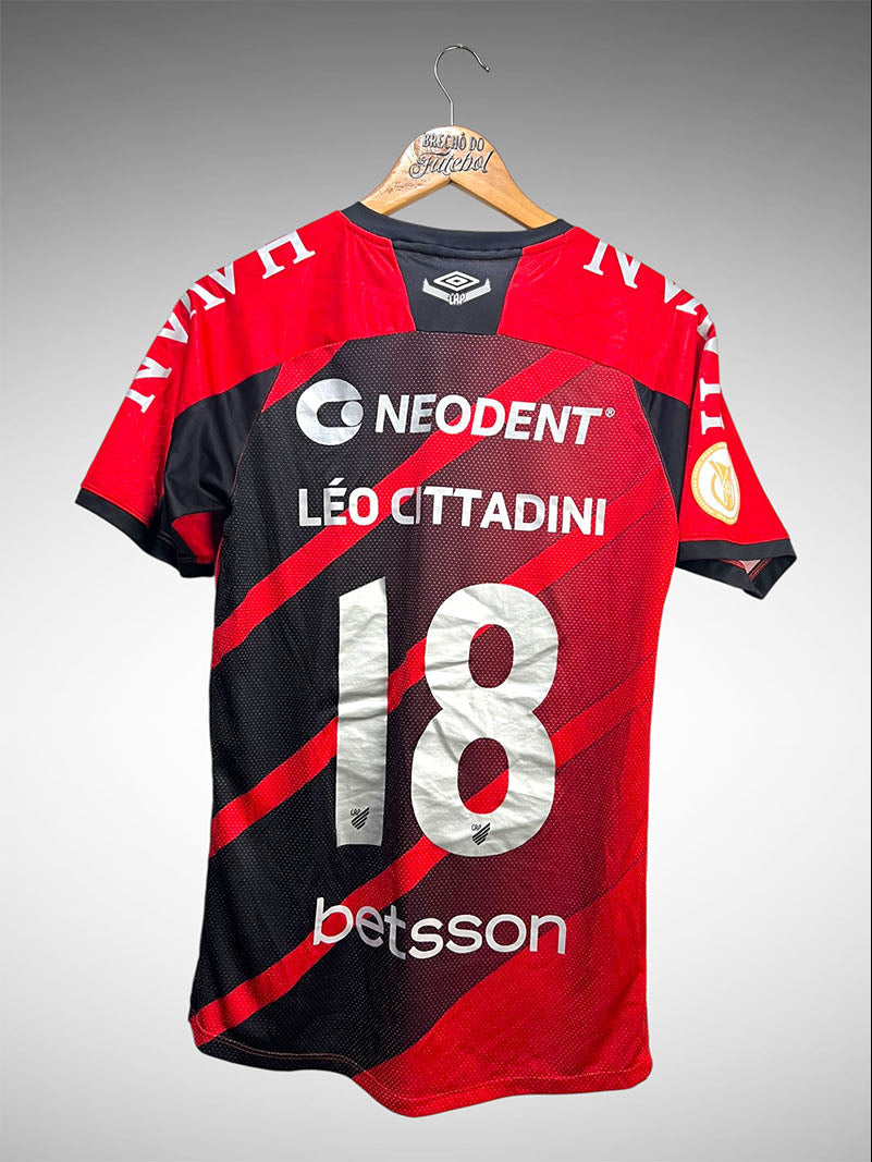 Athlético Paranaense 2022 Primeira Camisa Tam P Nº 18 Léo Cittadini.