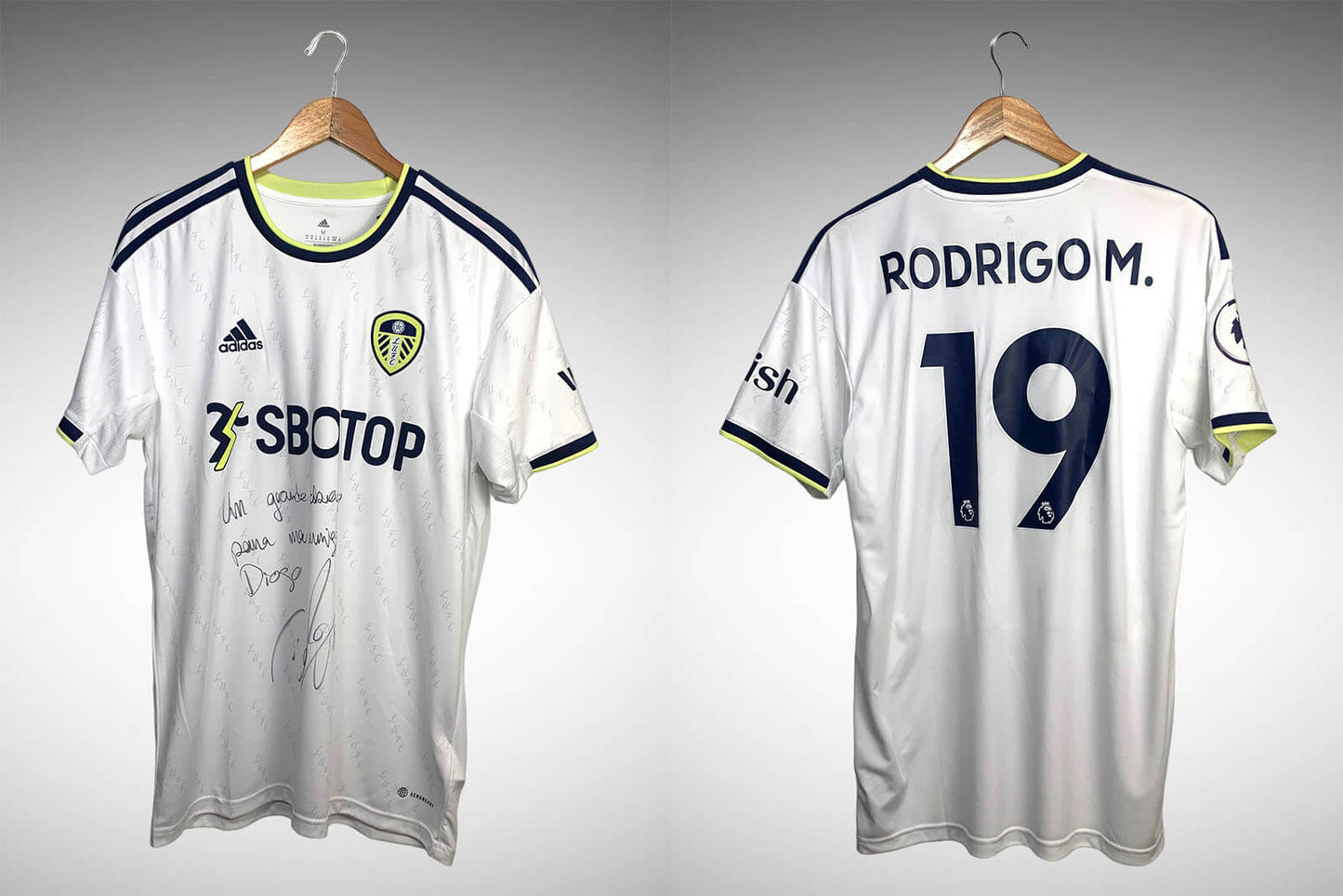 Leeds 2022 Primeira Camisa Tam M Nº19 Rodrigo M.