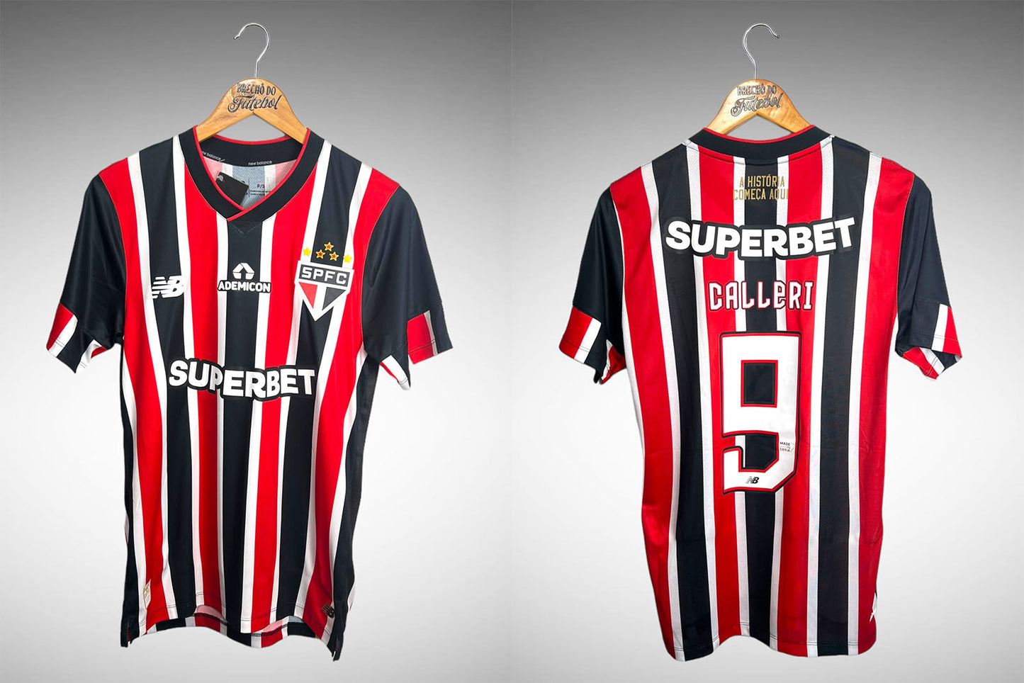São Paulo 2024 Segunda Camisa Tam P N# 9 Calleri.