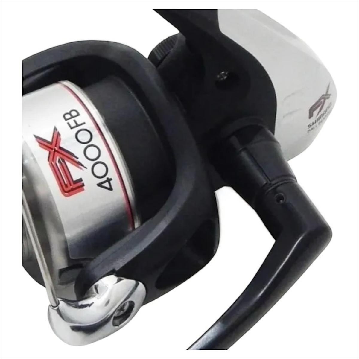 Molinete shimano fx 4000fb - 1 rolamento (ambidestro)