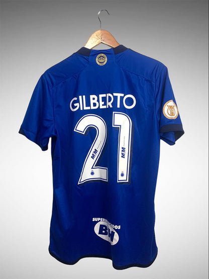 Cruzeiro 2023 Primeira Camisa Tam M N# 21 Gilberto.