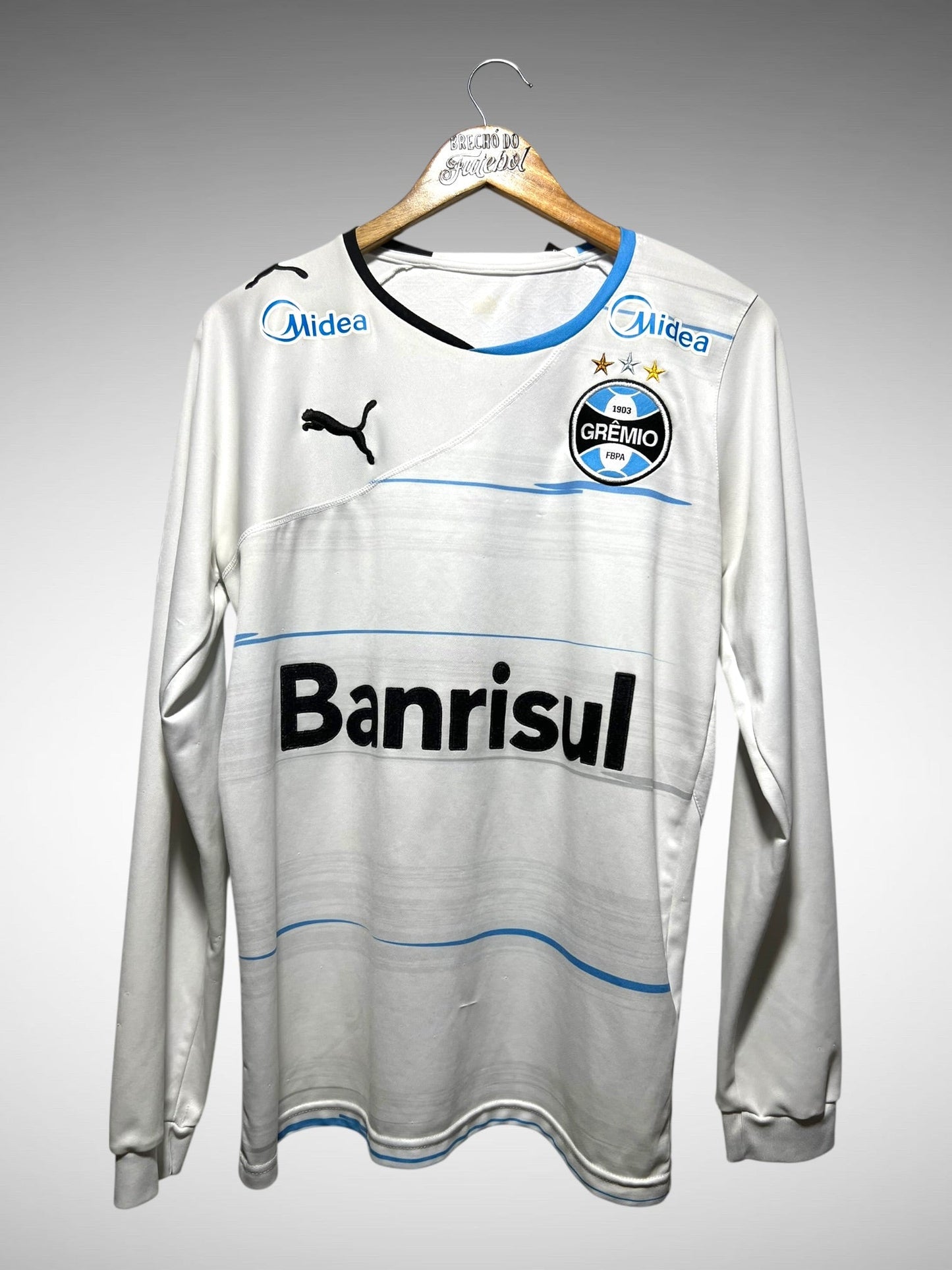 Grêmio 2010 Segunda Camisa Tam G N 9 Mangas Longas.
