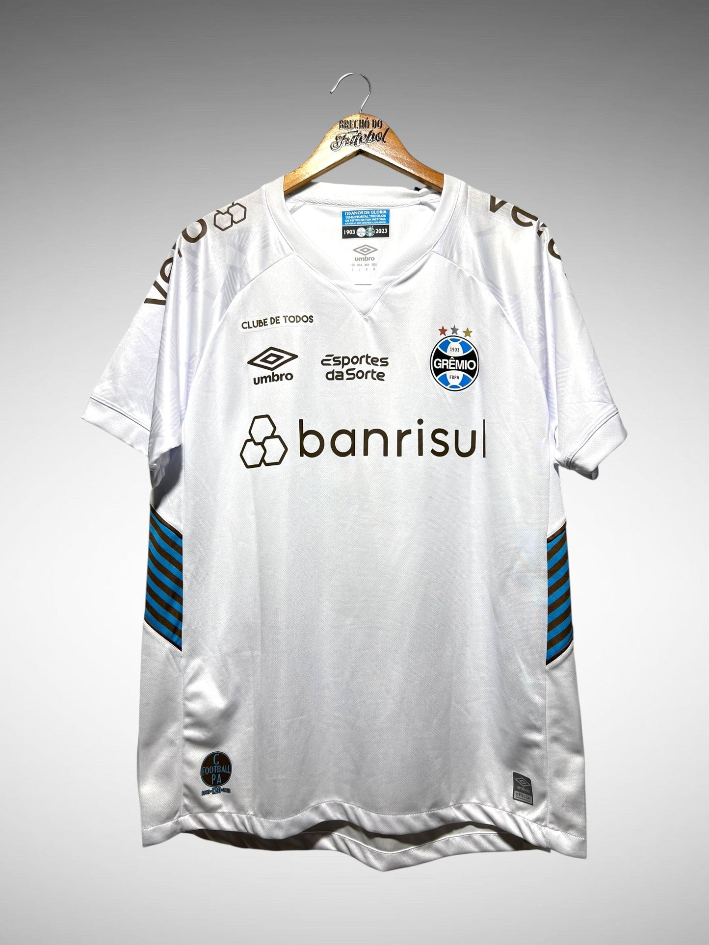 Grêmio 2023 Segunda Camisa Tam G N 5 R. Ely.