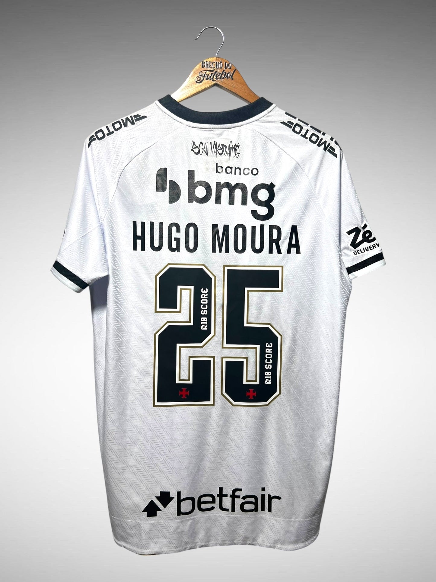 Vasco Da Gama 2025 Segunda Camisa Tam M N 25 Hugo Moura.