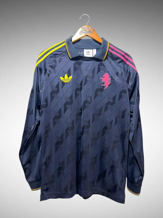 Juventus 2024 Camisa Lifestyler Tam M Mangas Longas.