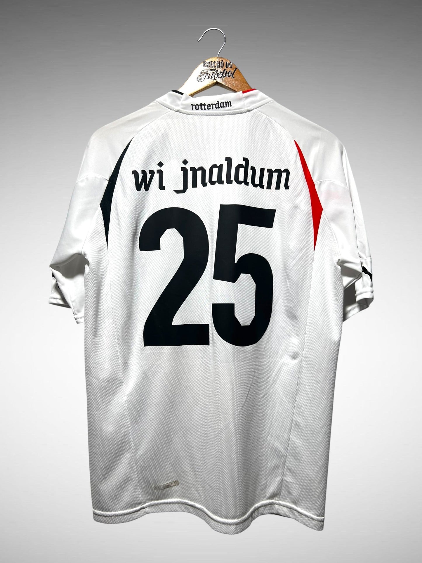 Feyenoord 2010 Segunda Camisa Tam G N 25 Wi Jnaldum.