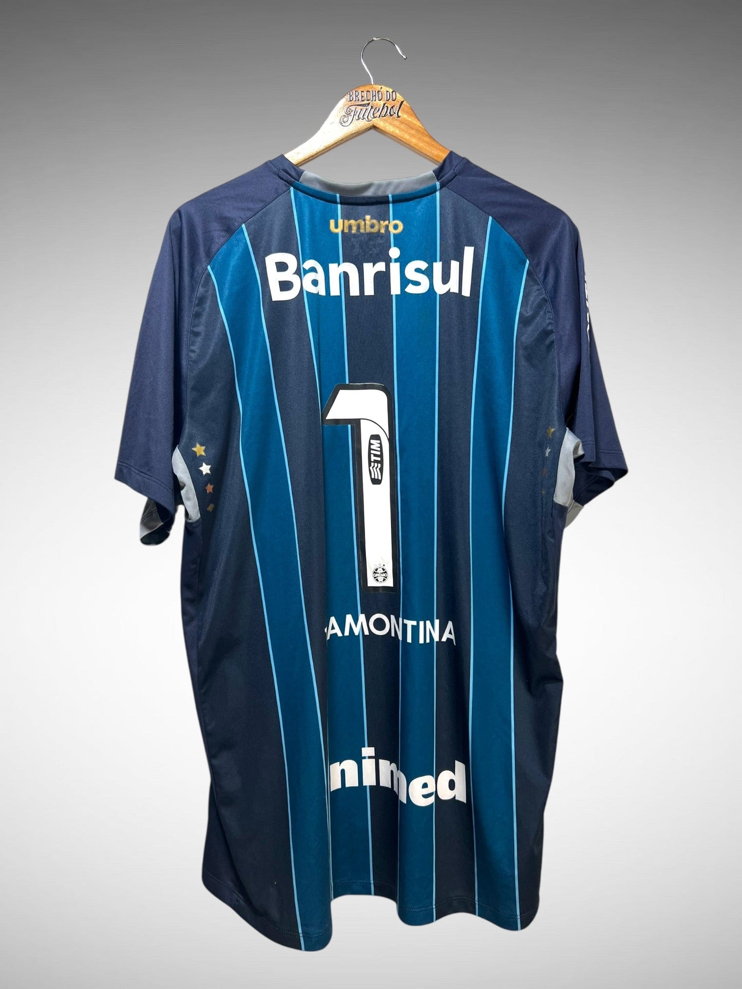 Grêmio 2015 Camisa de Goleiro Tam 3G N 1.