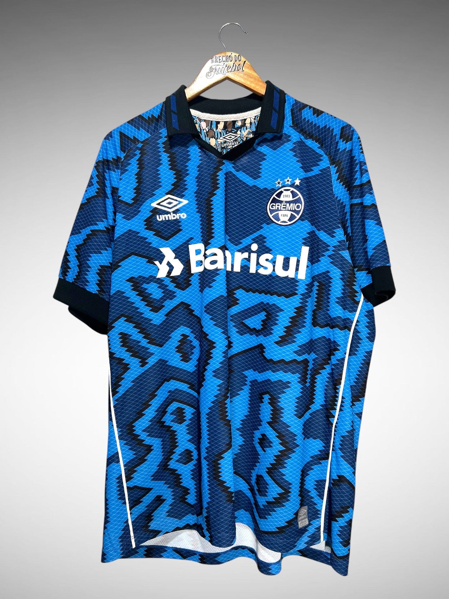 Grêmio 2021 Terceira Camisa Tam GG.