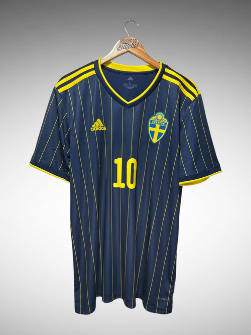 Suécia 2020 Segunda Camisa Tam G N 10 Ibrahimovic.