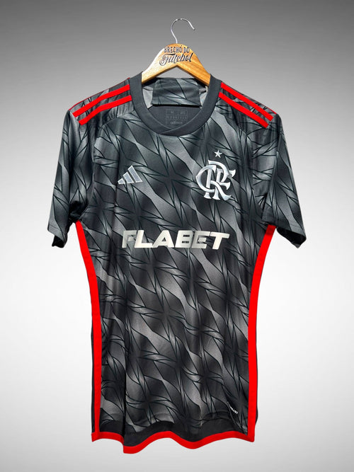 Flamengo 2024 Terceira Camisa Tam M N 4 Léo Pereira.