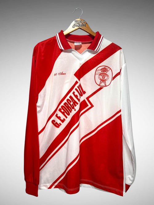 Força e Luz Camisa 80 anos Tam G N 24 Mangas Longas.