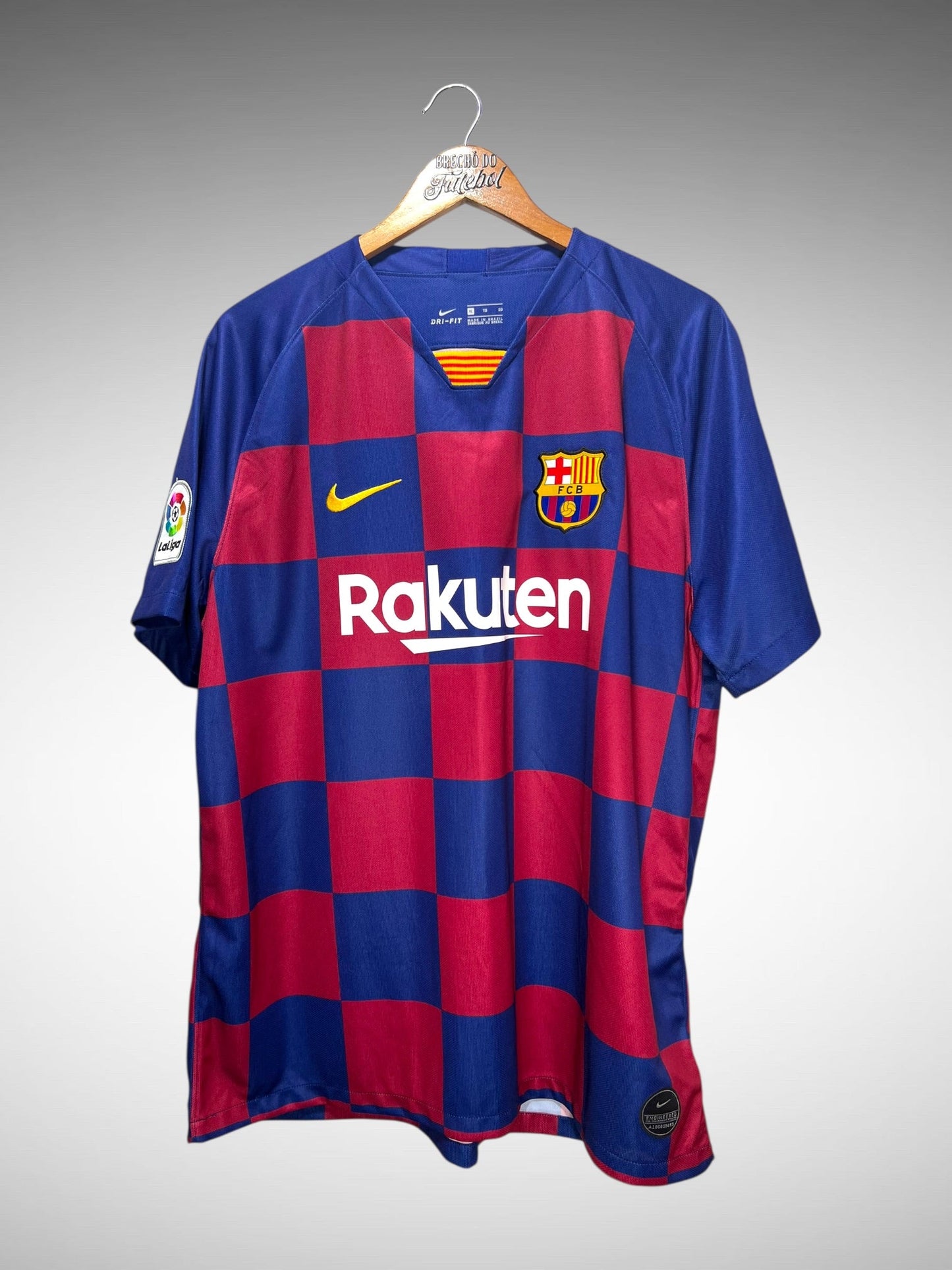 Barcelona 2019 Primeira Camisa Tam GG N 10 Messi.