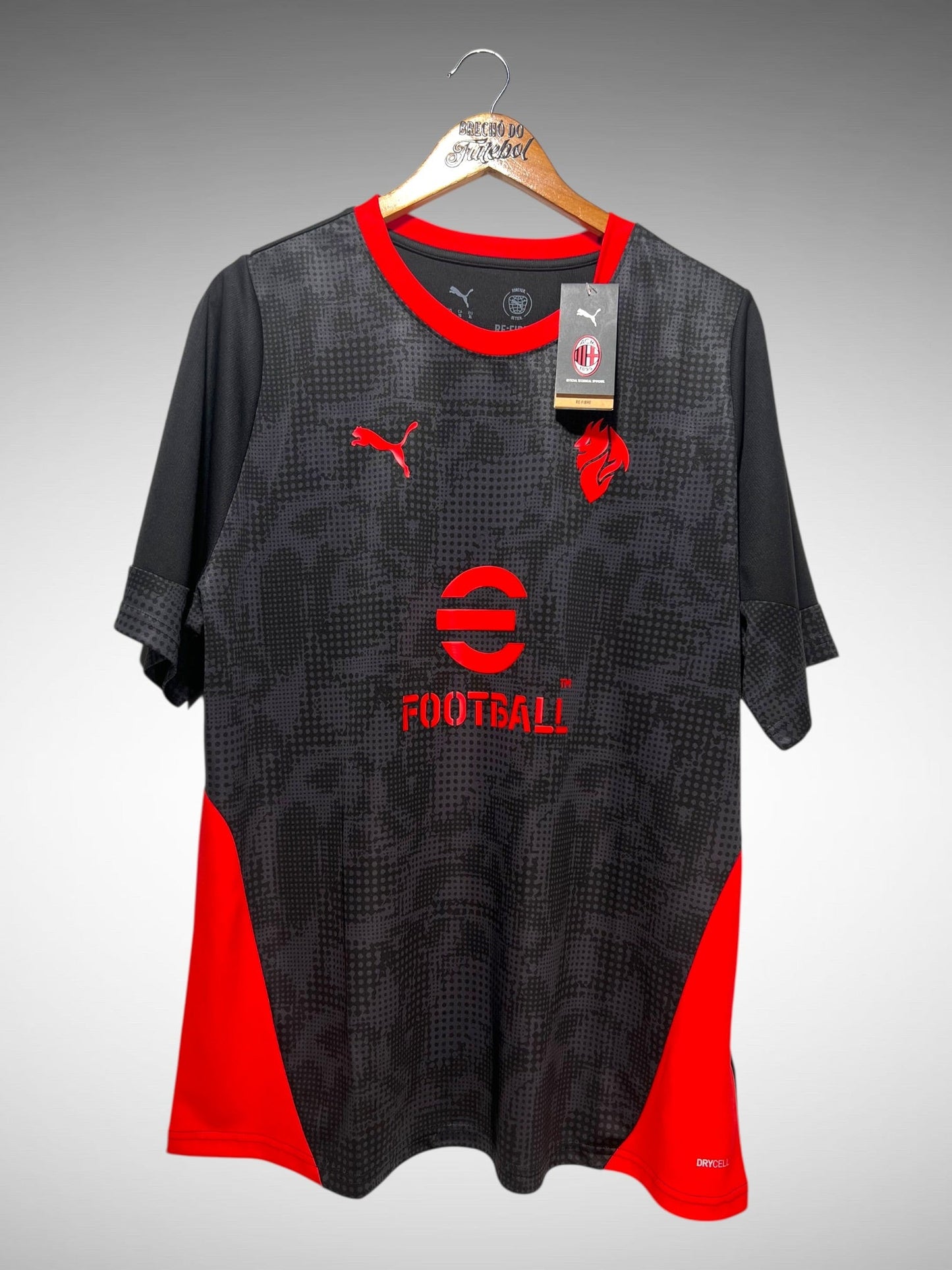 Milan 2025 Camisa de Treino Tam GG.