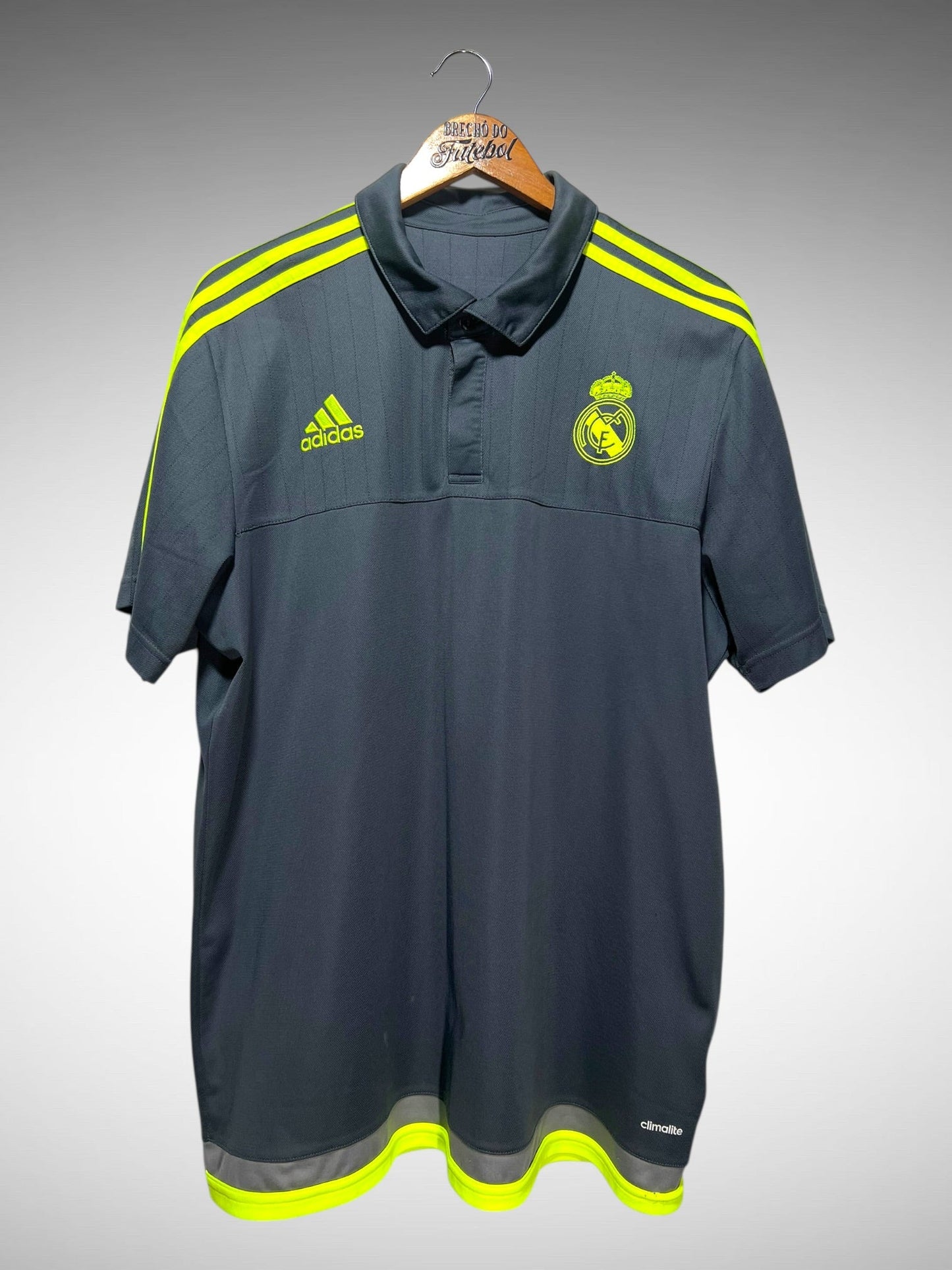 Real Madrid 2015 Camisa de Viagem Tam GG.