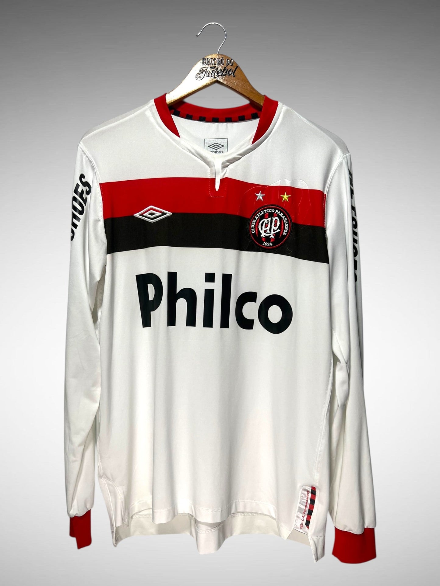 Athletico Paranaense 2011 Segunda Camisa Tam M N 7 Mangas Longas.