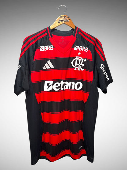 Flamengo 2025 Primeira Camisa Tam G N 10 De Arrascaeta.
