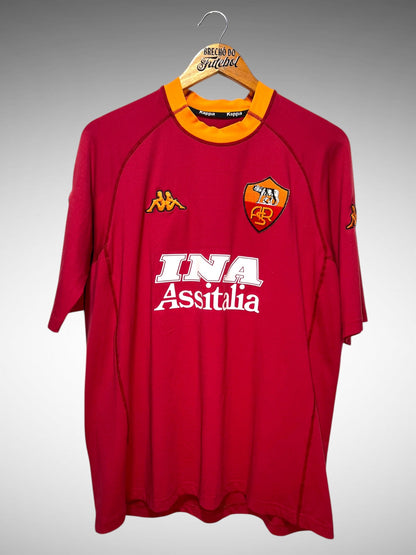 Roma 2000 Primeira Camisa Tam GG N 18 Batistuta.
