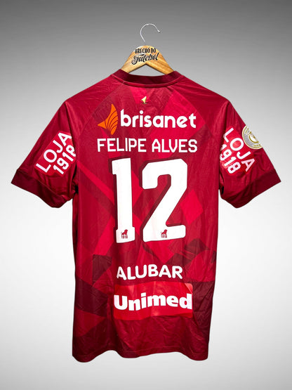 Fortaleza 2020 Camisa de Goleiro Tam M N 12 Felipe Alves.