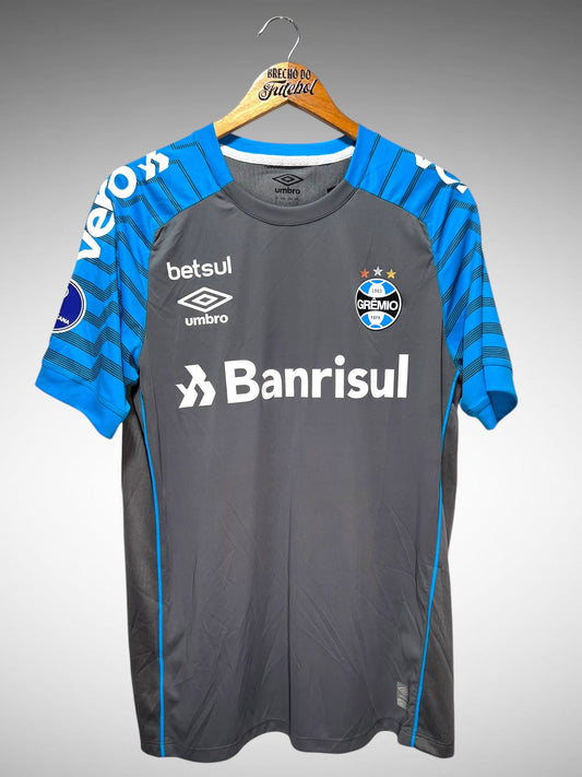 Grêmio 2021 Camisa de Goleiro Tam G N 20 Brenno.