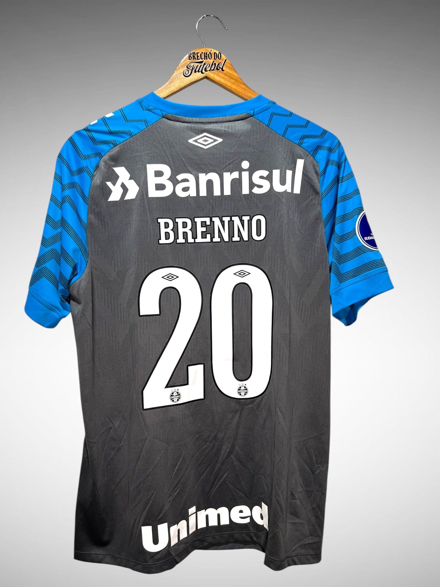 Grêmio 2021 Camisa de Goleiro Tam G N 20 Brenno.