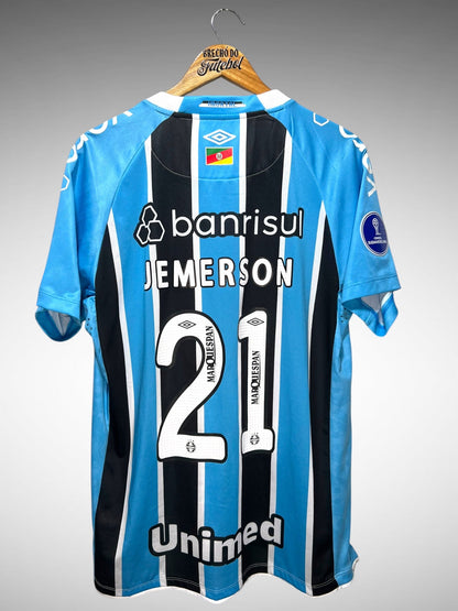 Grêmio 2025 Primeira Camisa Tam G N 21 Jemerson.