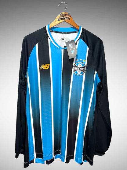 Grêmio 2026 Primeira Camisa Tam G Mangas Longas.