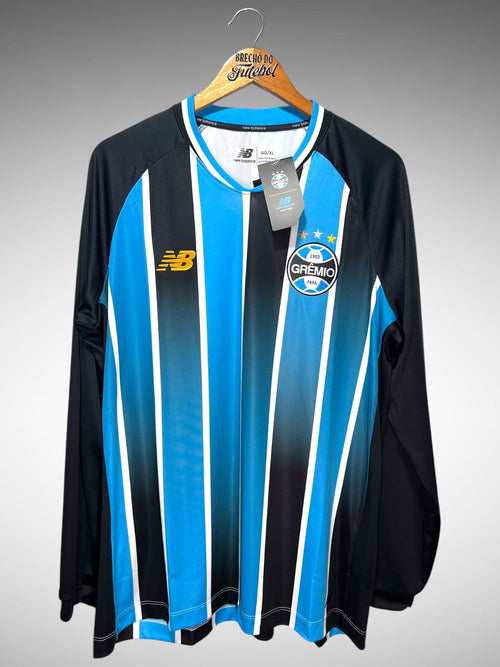 Grêmio 2026 Primeira Camisa Tam G Mangas Longas.
