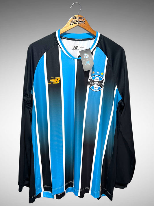 Grêmio 2026 Primeira Camisa Tam G Mangas Longas.