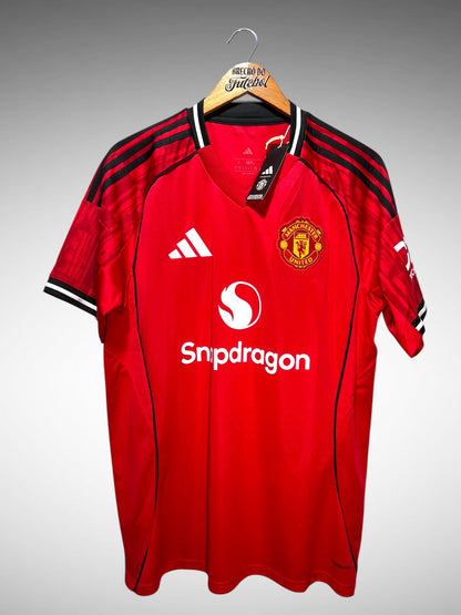 Manchester United 2025 Primeira Camisa Tam G.