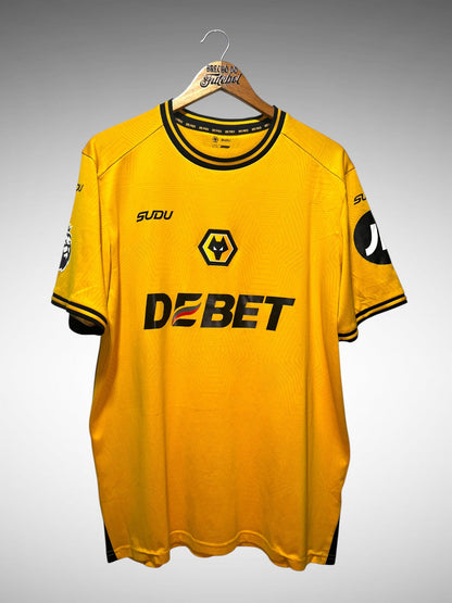 Wolverhampton 2024 Primeira Camisa Tam G N 37 Pedro Lima.