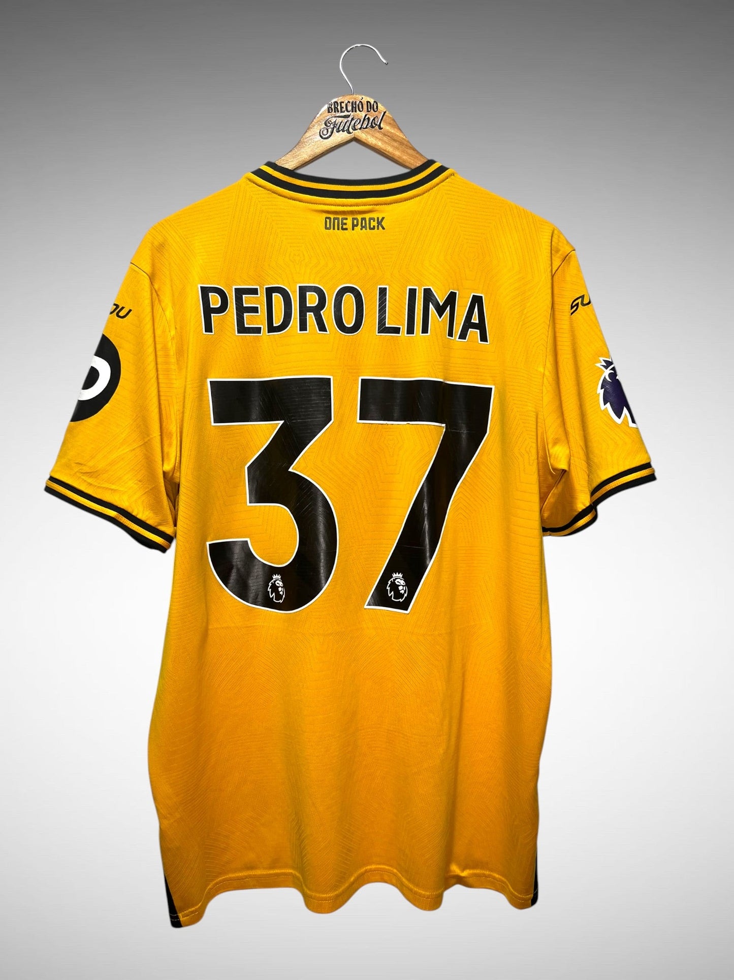 Wolverhampton 2024 Primeira Camisa Tam G N 37 Pedro Lima.