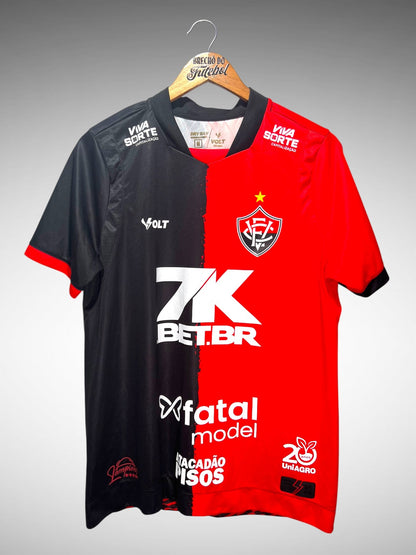Vitória 2025 Primeira Camisa Tam M N 6 Pepê.